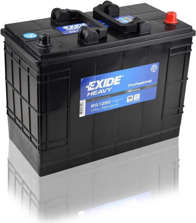 Immagine prodotto Exide EG1250 Batteria professionale pesante per camion (125 Ah, 760 A)