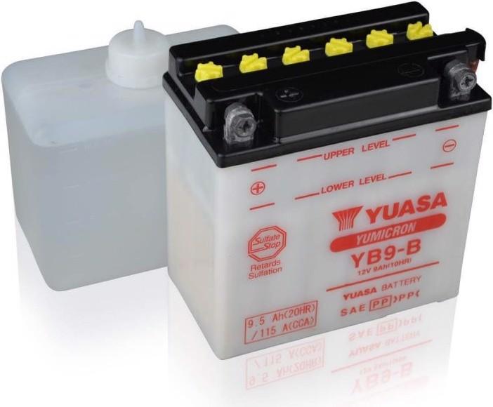 Produktbild Yuasa YB9-B (12 V, 9.50 Ah, 115 A)