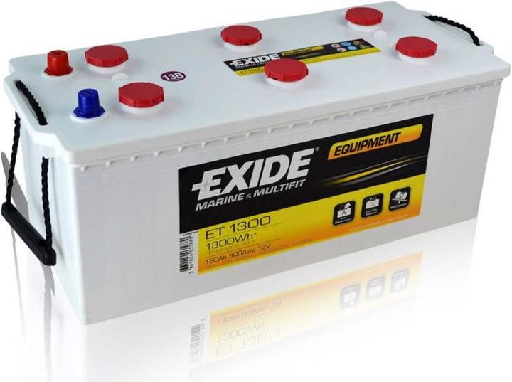 Exide Batterie d'équipement (semi-traction) ET1300 (12 V, 180 Ah)