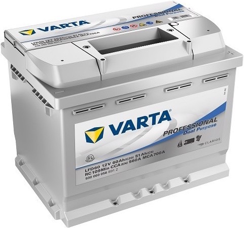 Produktbild Varta LED60 (12 V, 60 Ah)