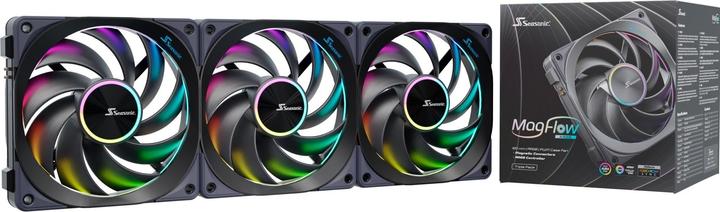 Produktbild Seasonic MagFlow ARGB (120 mm, 3x)