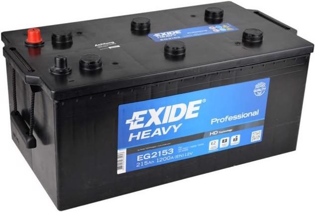 Produktbild Exide EG2153 Heavy Professional LKW Batterie (12 V, 215 Ah, 1200 A)