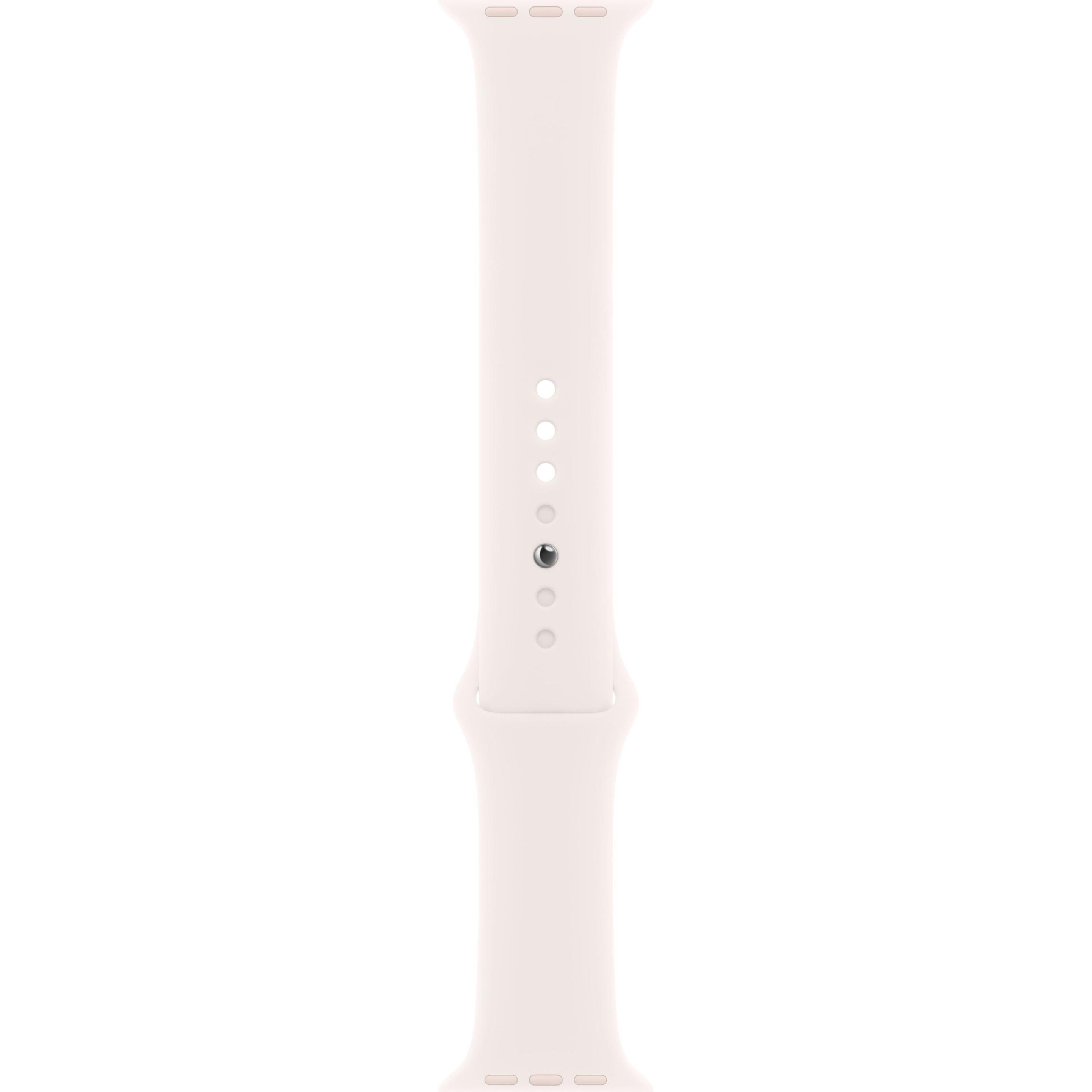 Apple Sport Band (46 mm, Fluorelastomer, Apple Watch Ultra 2, Apple Watch Series 10, Apple Watch SE 2024), Uhrenarmband,...
