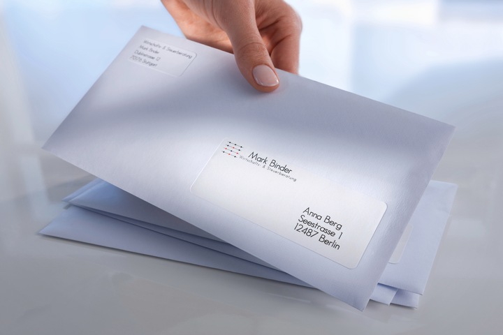 Actual product image Avery Address labels