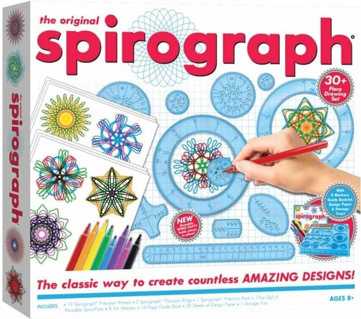 Actual product image Sheny Spirograph - Set with Marker