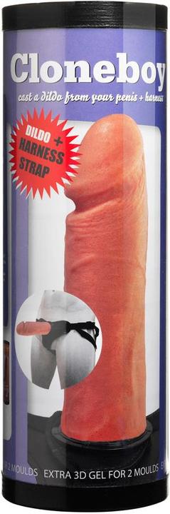 Cloneboy Dildo met Harnas Impressie Set