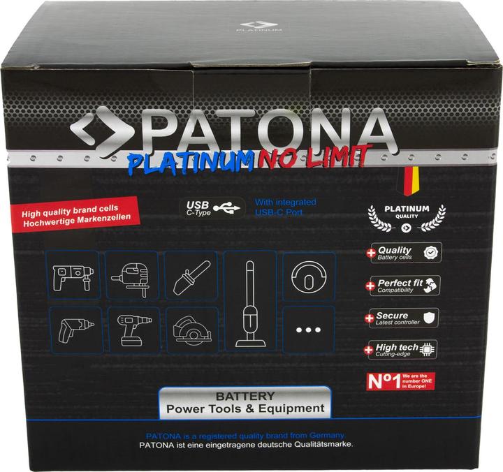 Produktbild Patona Akku Bosch BAT043, BAT045 (18 V)