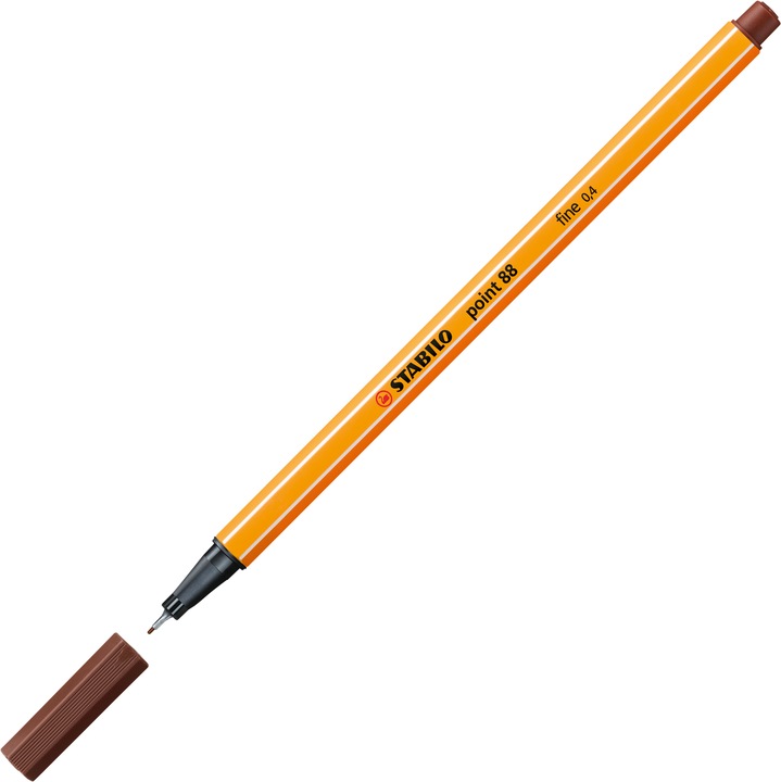 Produktbild STABILO point 88 Fineliner (Braun, 1 x)