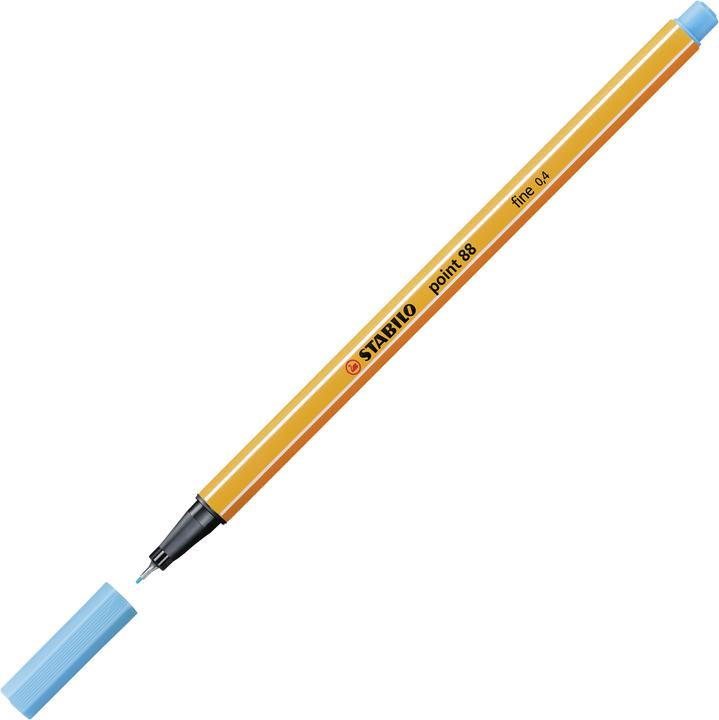 Produktbild STABILO point 88 Fineliner (Hellblau, 1 x)