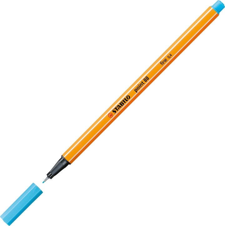 Produktbild STABILO point 88 Fineliner (Hellblau, 1 x)