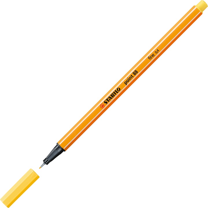 Produktbild STABILO point 88 Fineliner (Gelb, 1 x)