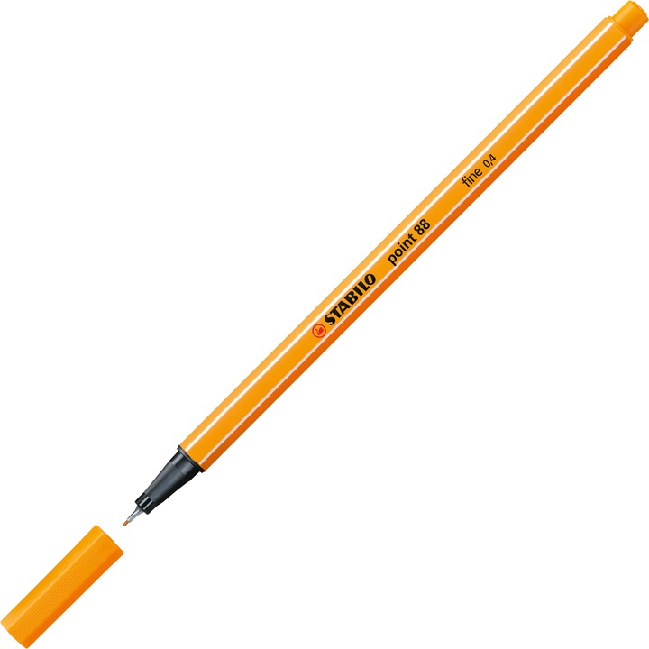 Produktbild STABILO point 88 Fineliner (Orange, 1 x)