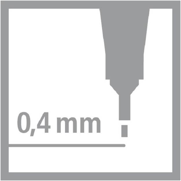 Produktbild STABILO point 88 Fineliner (Braun, 1 x)