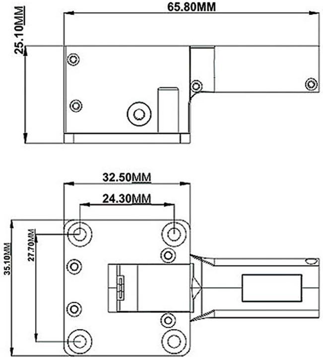 Image du produit Pichler Train d'atterrissage rétractable électrique (M) / axe de 4mm (VE=2pcs.)