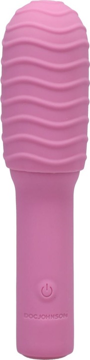 Actual product image Doc Johnson Pocket Rocket® Elite - Rechargeable with Removable Sleeve - Pink