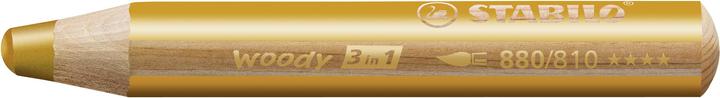 STABILO matita colorata woody 3 in 1 (Oro, 1 x)
