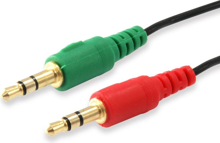 Immagine prodotto equip Cavo a Y per splitter audio (0.13 m, Connettore da 3,5 mm (AUX))