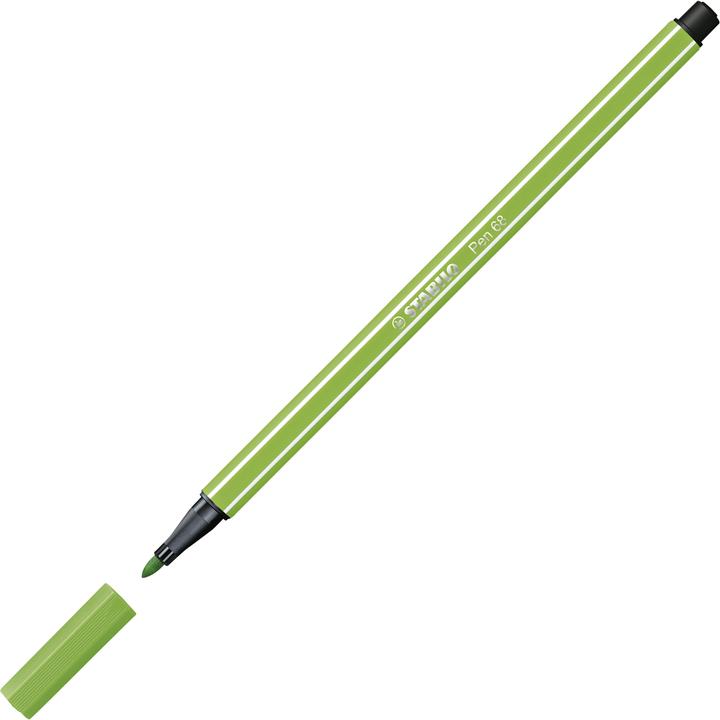 Productafbeelding STABILO Pen 68 Premium viltstift (Lichtgroen, 1 x)