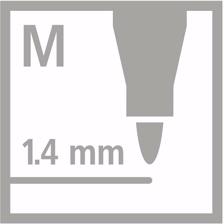 Produktbild STABILO Pen 68 Premium Metallic-Filzstift (Sortiert, 6 x)