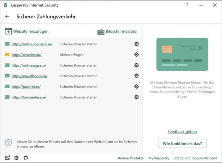 Produktbild Kaspersky Internet Security 2020 (5 User, 12 Monate)