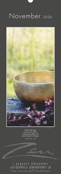 Produktbild Zen-Kalender 2026