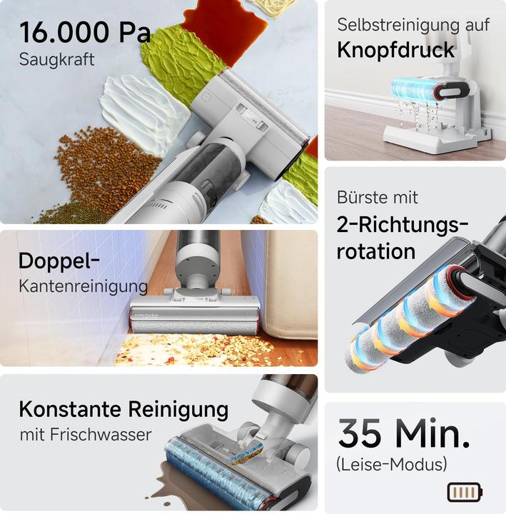 Produktbild Dreame G10 Pro (Saugen + Wischen)