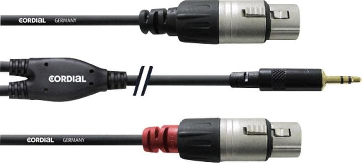 Cordial Cfy 1.8 Wff (1.80 m, 3.5mm jack (AUX), XLR)