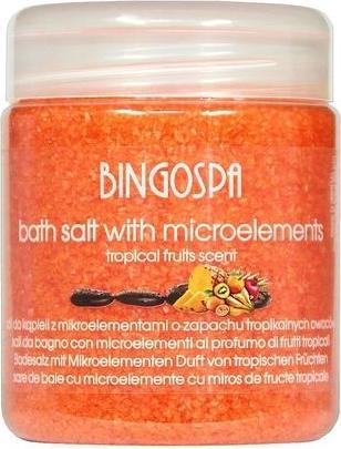Immagine prodotto BingoSpa Sale da bagno con microelementi al profumo di frutta tropicale 550g (Sali da bagno)