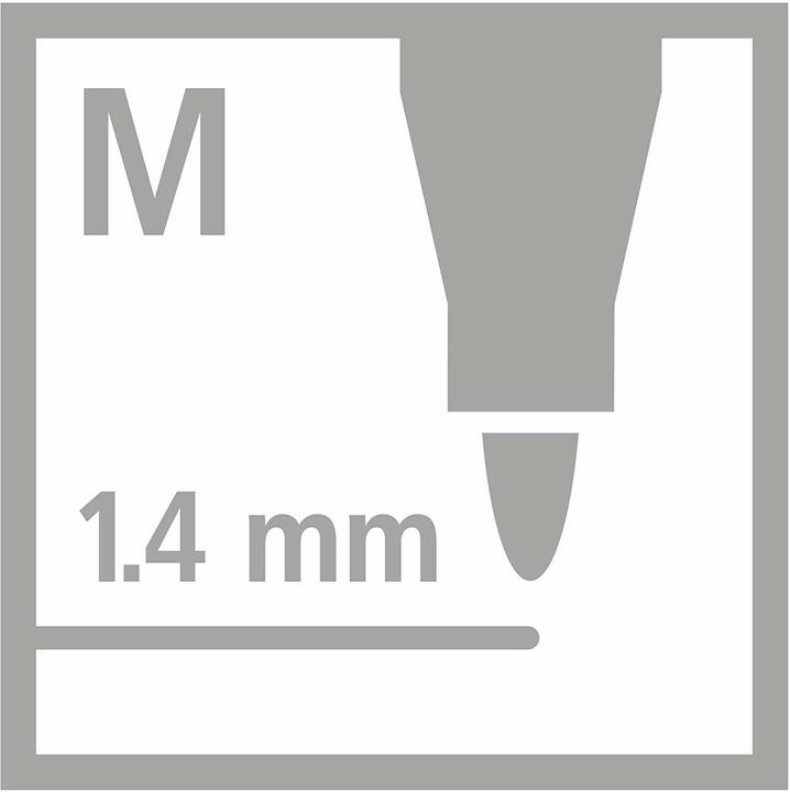 Produktbild STABILO Pen 68 Premium Metallic-Filzstift (Lila, 1 x)