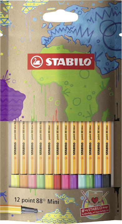 Productafbeelding STABILO punt 88 Mini Fineliner (Gesorteerd, 1 x)