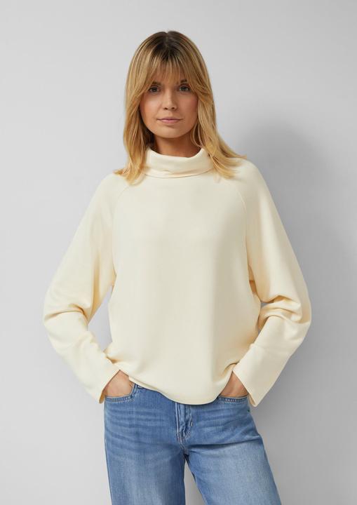 Produktbild s.Oliver Sweatshirt Sweatshirt aus Viskosemix im Relaxed Fit (36)