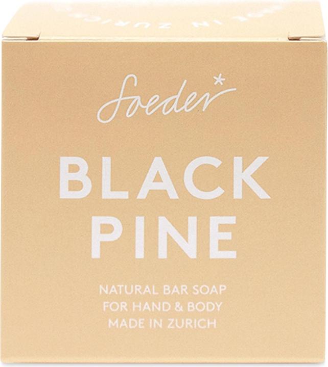Actual product image Soeder* Black Pine (Hard soap, 110 ml)