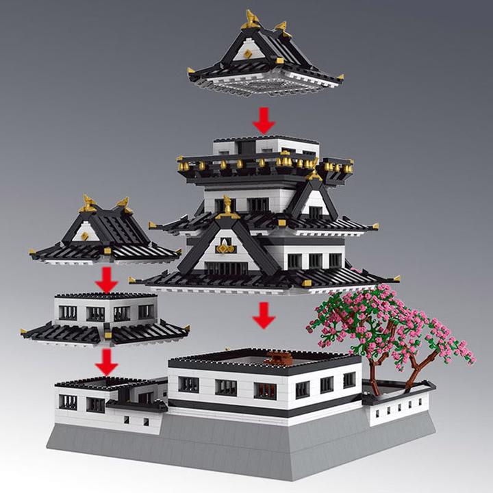 Actual product image Mould King Himeji Castle