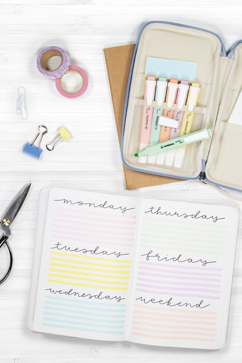Produktbild STABILO swing cool Pastel Textmarker (Purple, 1 mm, 1 x)