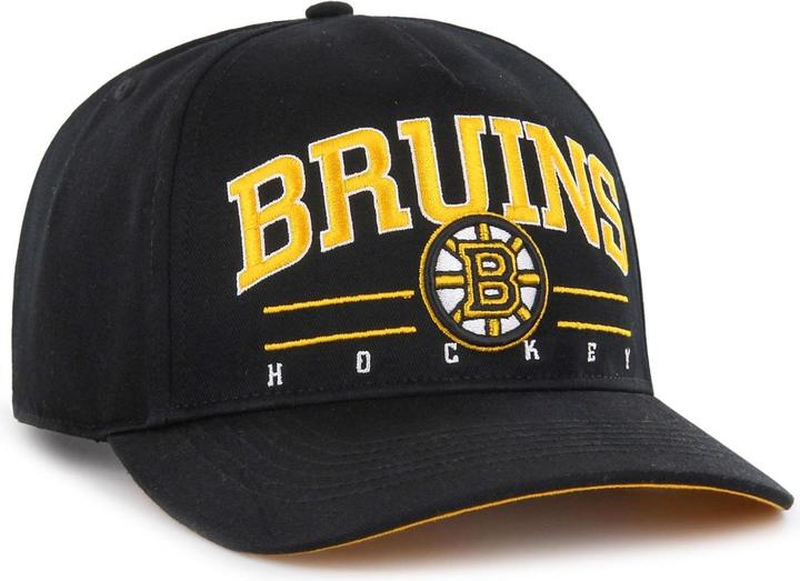 Actual product image 47 Brand Snapback Cap - HITCH ROSCOE Boston Bruins