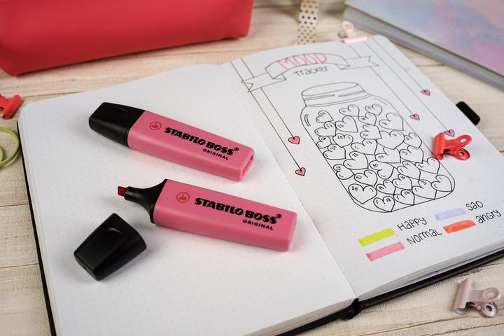 Produktbild STABILO BOSS ORIGINAL Pastel Textmarker (Kirschblütenrosa, 5 mm, 1 x)