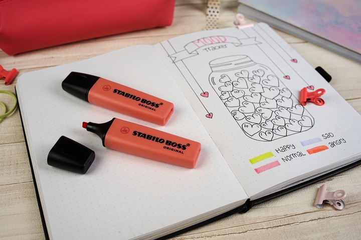 Produktbild STABILO BOSS ORIGINAL Pastel Textmarker (Korallenrot, 5 mm, 1 x)