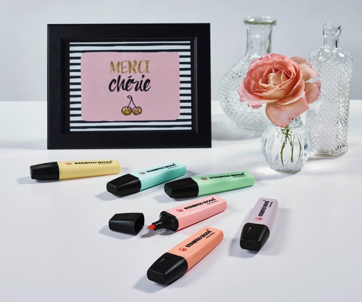 Produktbild STABILO BOSS ORIGINAL Pastel Textmarker (Gelb, 5 mm, 1 x)