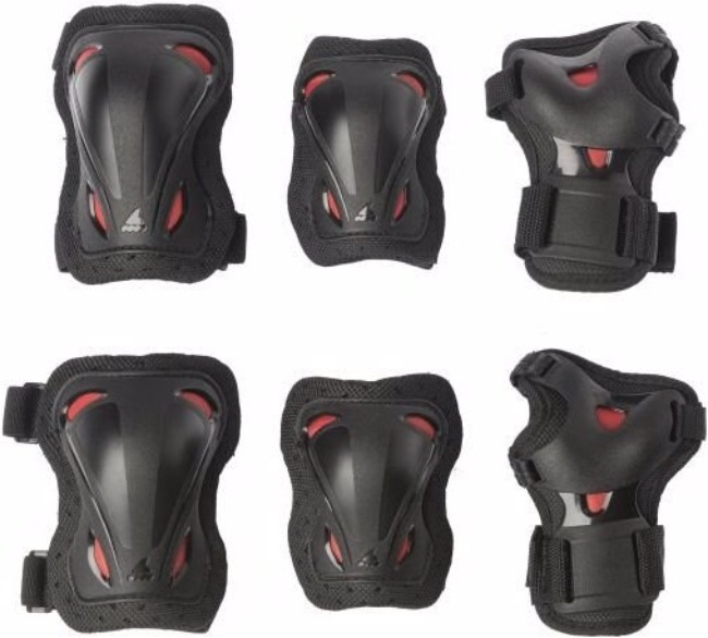 Immagine prodotto Rollerblade pattino (XXS, Protettori gomito, Protezioni per i polsi, Ginocchiera, Coppia)