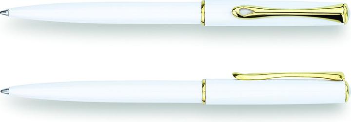 Produktbild Diplomat Kugelschreiber Traveller (Gold, Weiss, 1x)