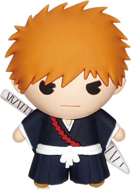Actual product image Monogram Bleach Soft Touch PVC 3D Magnet Ichigo