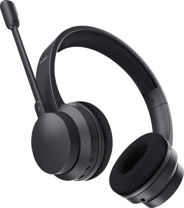 Actual product image Trust AYDA USB-ENC PC Headset (Cable, Wireless, USB-C)