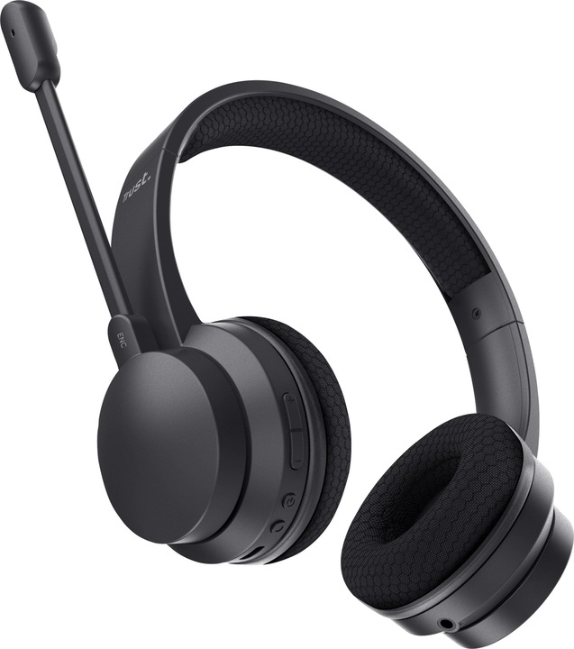 Actual product image Trust AYDA USB-ENC PC Headset (Cable, Wireless, USB-C)