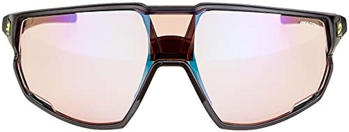 Actual product image Julbo Rush Reactiv Performance 1-3 Sports Glasses (Black, Reactiv 1-3 High Contrast)