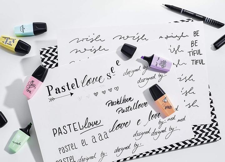 Produktbild STABILO BOSS MINI Pastellove Textmarker (Gelb, 5 mm, 1 x)