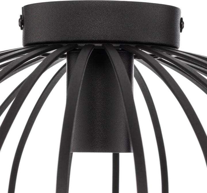 Produktbild Lindby Maivi Deckenleuchte Käfig schwarz 40 cm (E27)