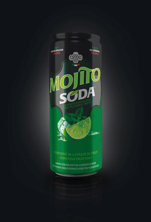 Image du produit Crodo Soda au citron (24 x 33 cl)