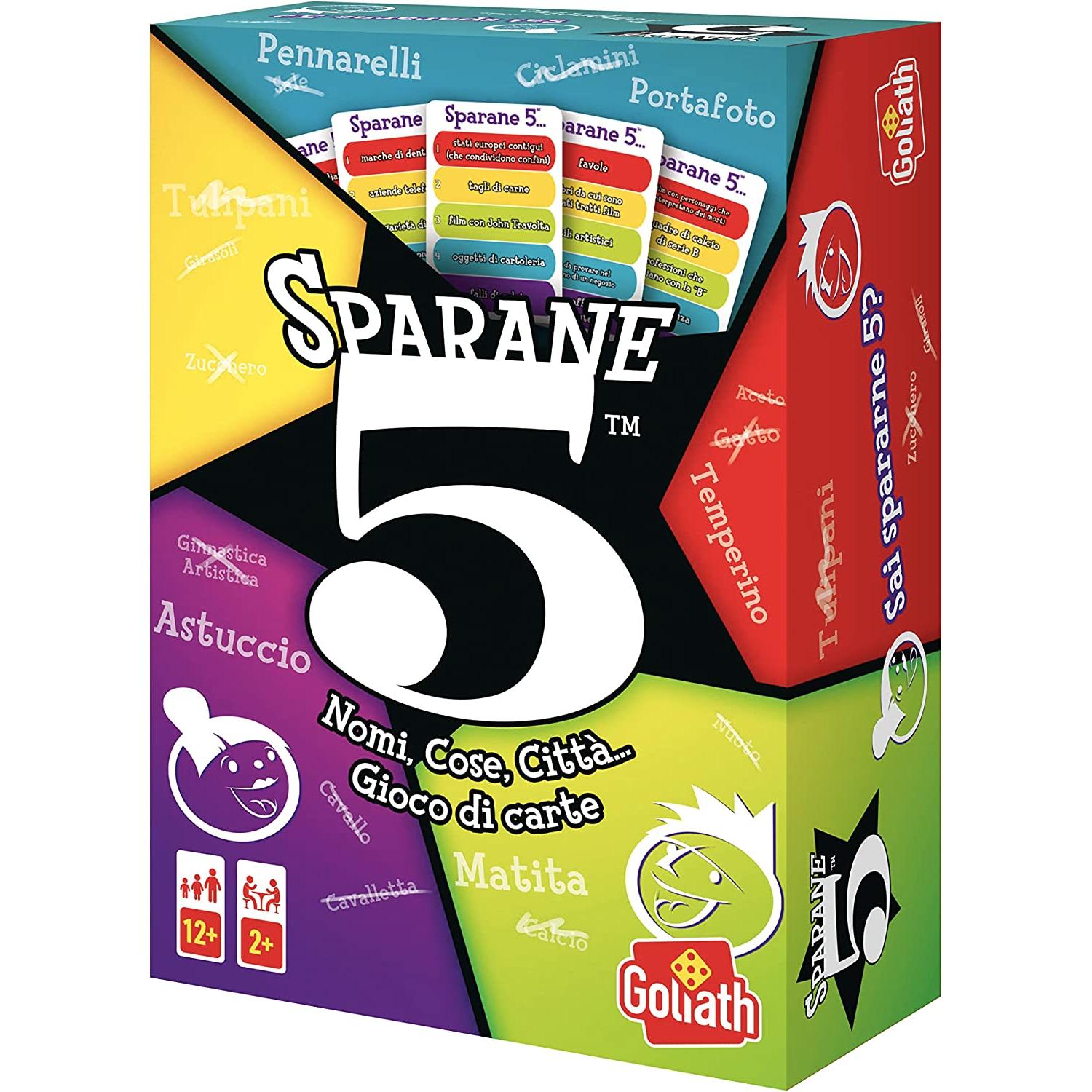 Goliath Toys 926349.006 Goliath - NAME 5 - SPARANE 5 (NOMI, COSE, CITT?, ANIMALI... (Italienisch)