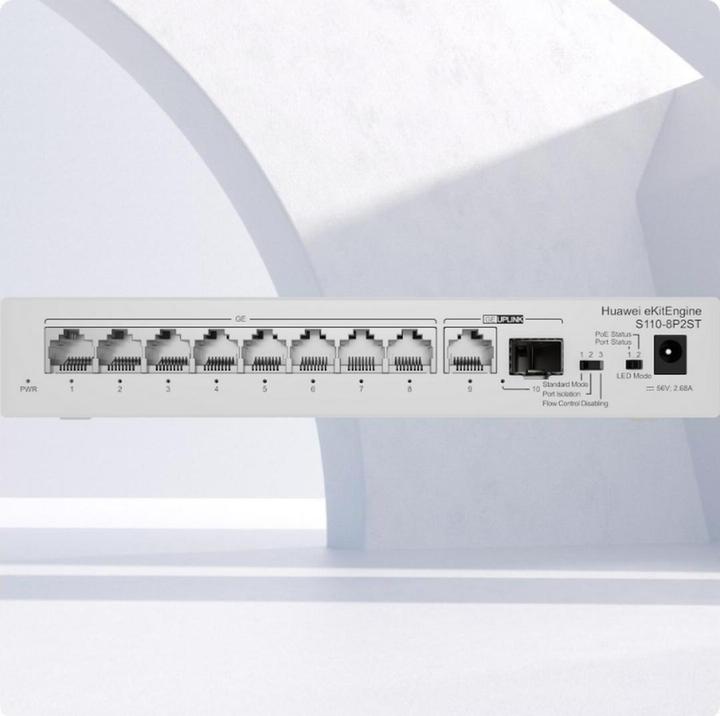 Produktbild Huawei Ekit Switch S110-8P2ST (10 Ports)