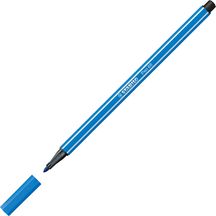 Produktbild STABILO Pen 68 (Blue, 1 x)